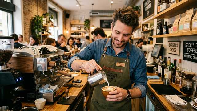 CAMARERO/A BARRA POR 20H - 30H TURNO SEGUIDO TARDE - NOCHE