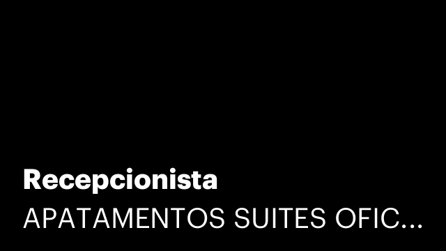 Recepcionista