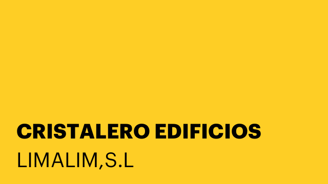 CRISTALERO EDIFICIOS