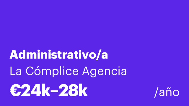 Administrativo/a