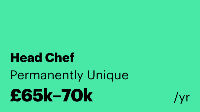 Head Chef