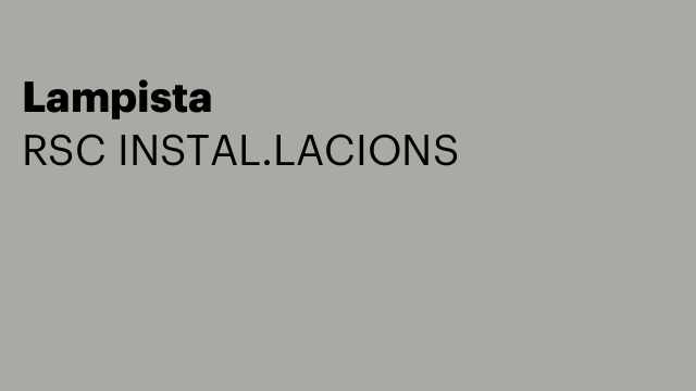 Lampista