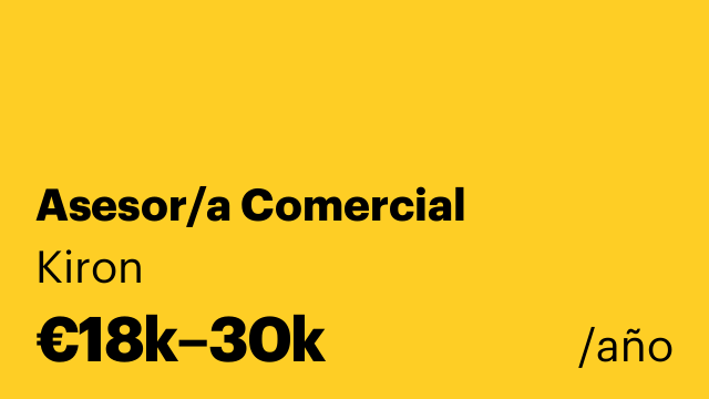Asesor/a Comercial