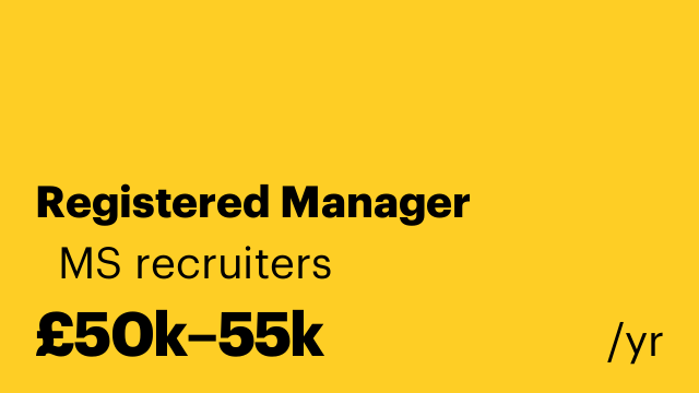 Registered Manager