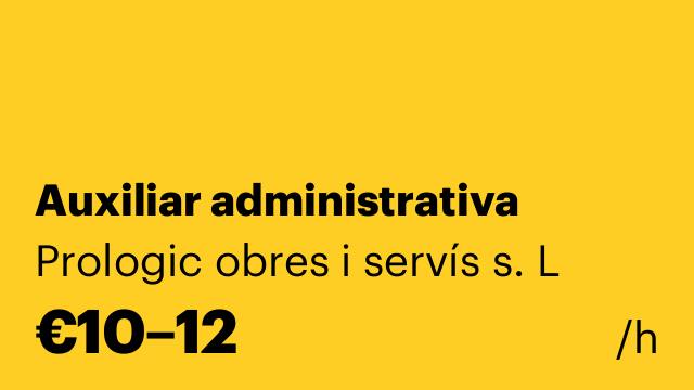 Auxiliar administrativa