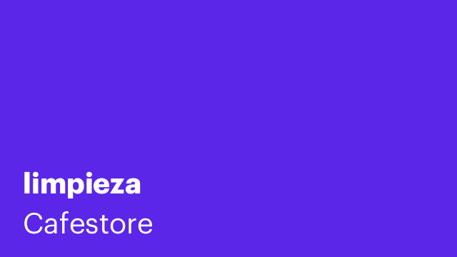 limpieza