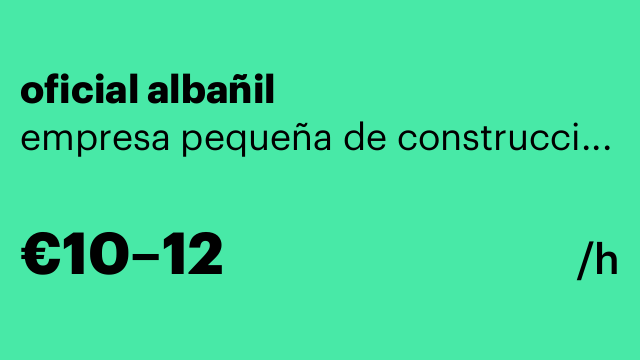 oficial albañil