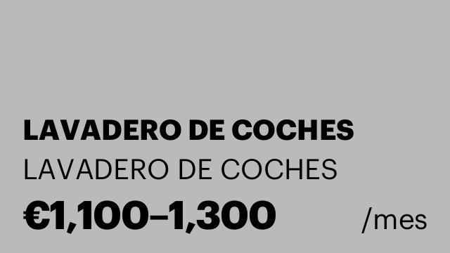 LAVADERO DE COCHES