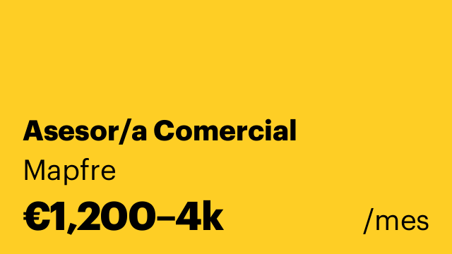 Asesor/a Comercial