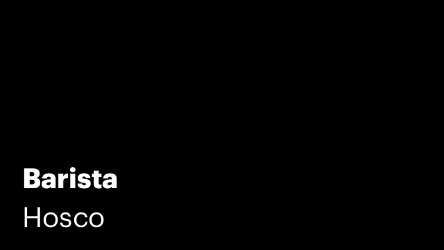 Barista