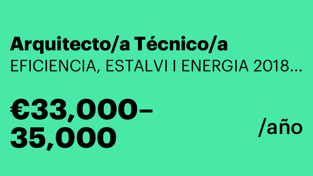 Arquitecto/a Técnico/a