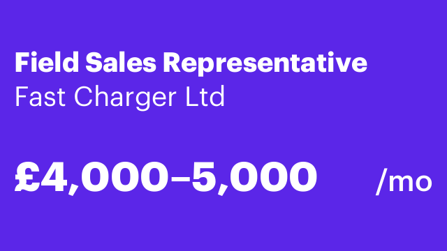 Field Sales Representative