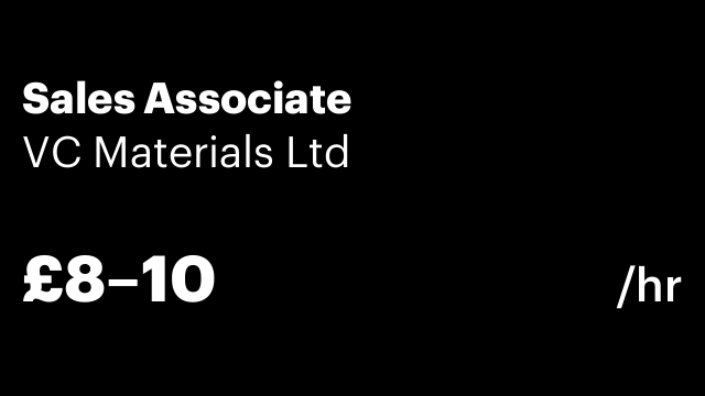 Sales Associate