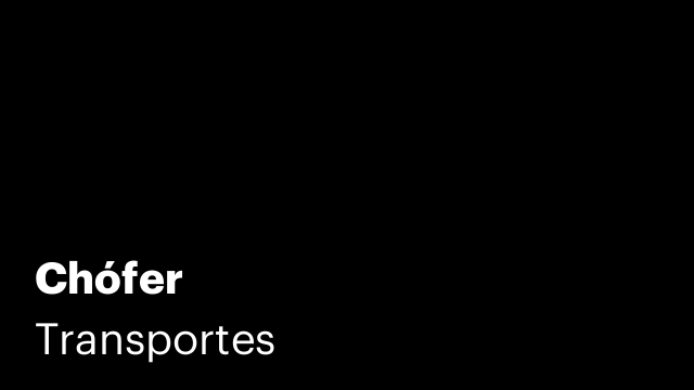 Chófer