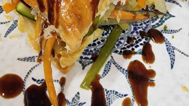 Camarero para desayunos