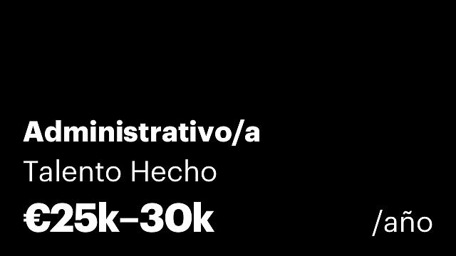 Administrativo/a