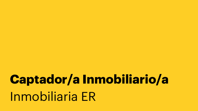 Captador/a Inmobiliario/a