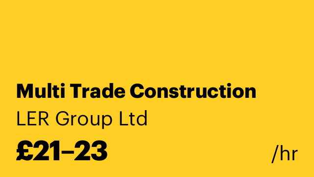 Multi Trade Construction