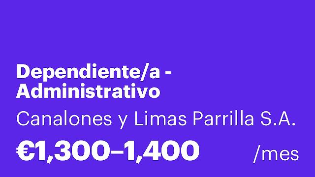 Dependiente/a - Administrativo