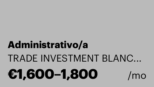Administrativo/a