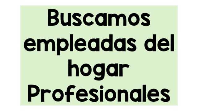 Empleado/a del Hogar