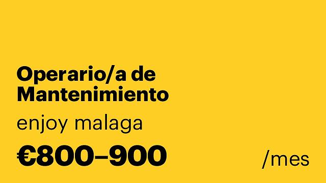 Operario/a de Mantenimiento