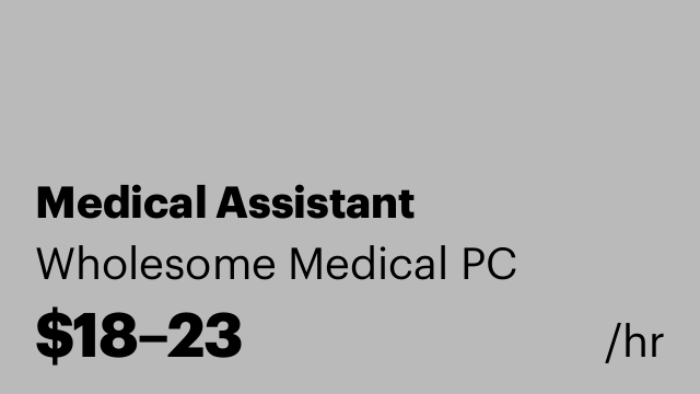 Medical Assistant