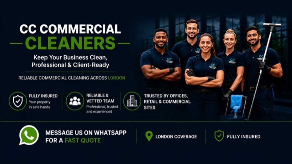 CC Commercial Cleaners  cover image