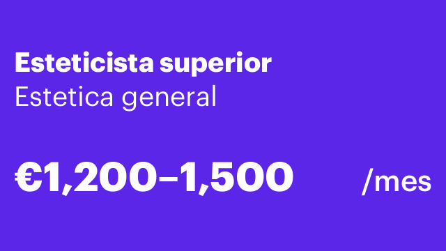 Esteticista superior