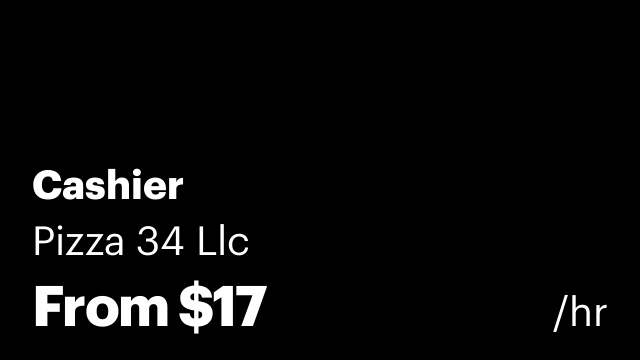 Cashier