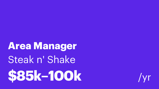 Area Manager