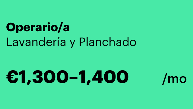 Operario/a