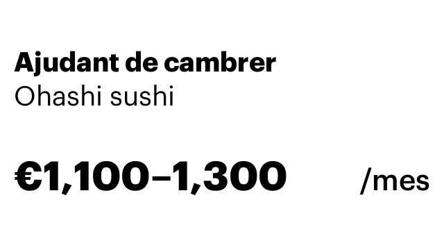Ajudant de cambrer