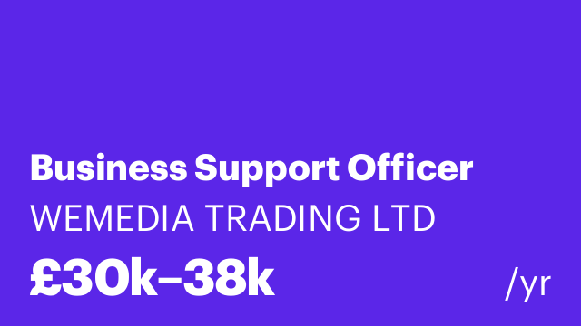 Business Support Officer