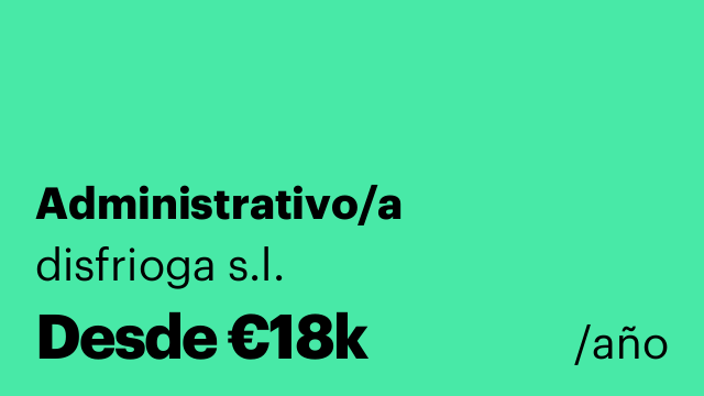 Administrativo/a