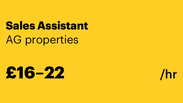 Sales Assistant