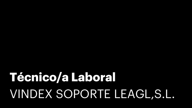 Técnico/a Laboral