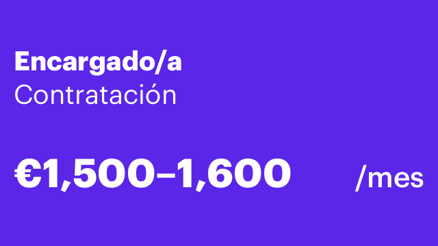 Encargado/a