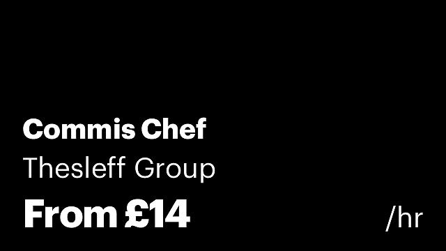 Commis Chef