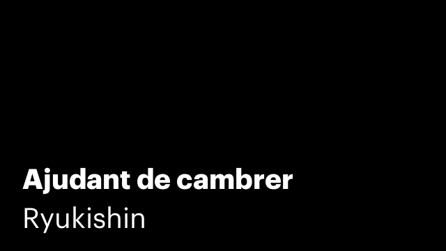 Ajudant de cambrer