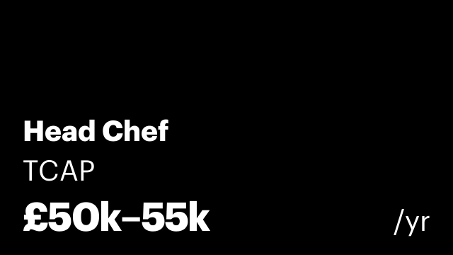 Head Chef