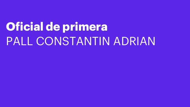 Oficial de primera