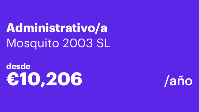Administrativo/a