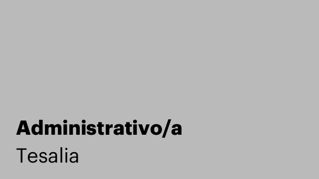 Administrativo/a