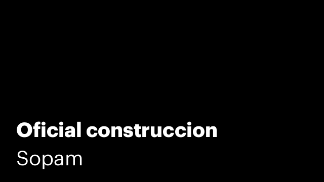 Oficial construccion