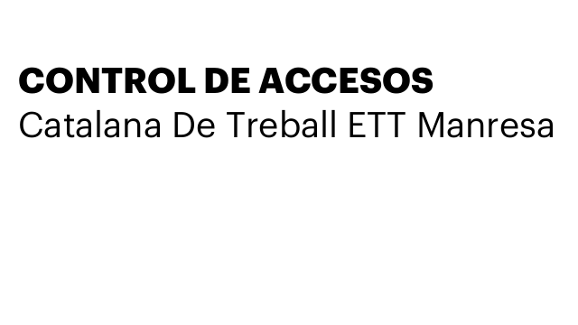 CONTROL DE ACCESOS