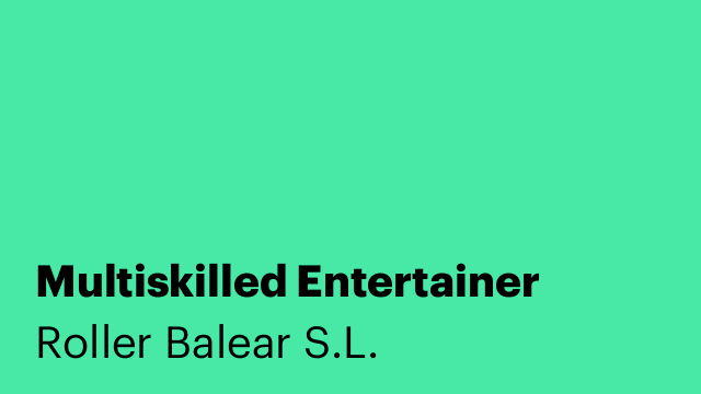Multiskilled Entertainer