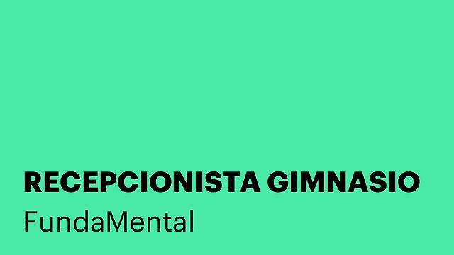 RECEPCIONISTA GIMNASIO