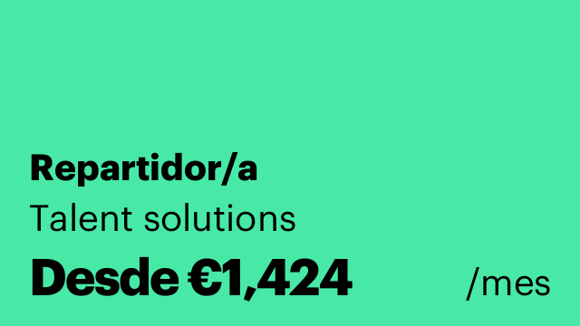Repartidor/a