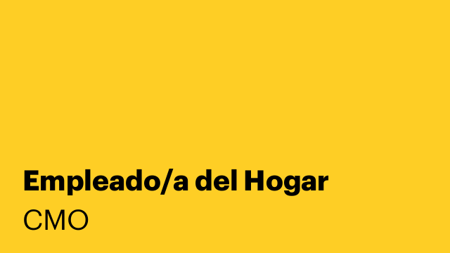 Empleado/a del Hogar
